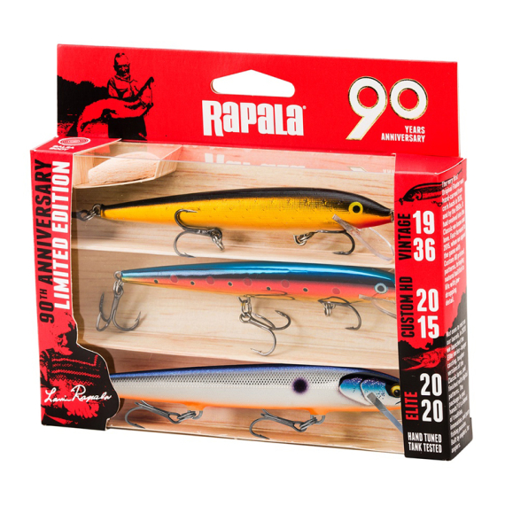 Rapala 90 Years Floater Big Naturistic ryhmässä Vieheet / Viehesarjat @ Sportfiskeprylar.se (154583NO)