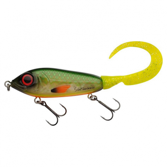 Abu Garcia McMy Tail 17cm, 50g - Fire Carp Flash ryhmässä Vieheet / Häntyrit & Hybridit @ Sportfiskeprylar.se (1550143)