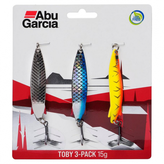 Abu Garcia Toby Lead Free (3pcs) ryhmässä Vieheet / Lusikkauistimet @ Sportfiskeprylar.se (1550263r)