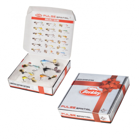 Berkley Pulse Spintail Gift Box 6pcs LTD ryhmässä Muut / Lahjat Ja Lahjaoppaat / Lahjapakkaukset @ Sportfiskeprylar.se (1581035)