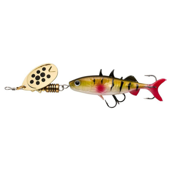 Abu Garcia FA Stickle Spinner 6,5cm, 7g - Baby Perch ryhmässä Vieheet / Spinnerit / Inlinespinnare @ Sportfiskeprylar.se (1596207)