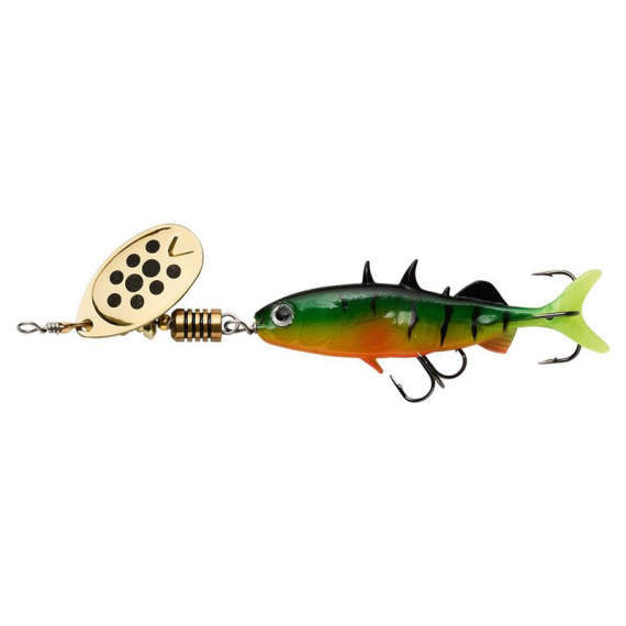 Abu Garcia FA Stickle Spinner 6,5cm, 7g - Firetiger ryhmässä Vieheet / Spinnerit / Inlinespinnare @ Sportfiskeprylar.se (1596279)