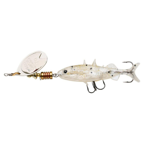 Abu Garcia FA Stickle Spinner 6,5cm, 7g - Salt N Pepper ryhmässä Vieheet / Spinnerit / Inlinespinnare @ Sportfiskeprylar.se (1596280)
