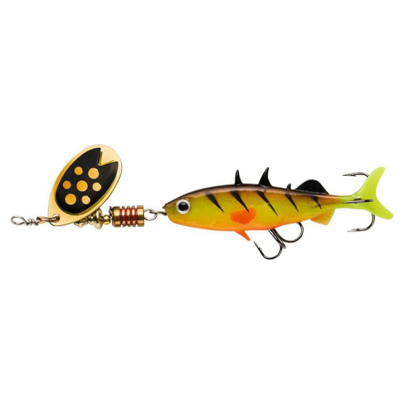 Abu Garcia FA Stickle Spinner 6,5cm, 7g - Fire Perch ryhmässä Vieheet / Spinnerit / Inlinespinnare @ Sportfiskeprylar.se (1596281)
