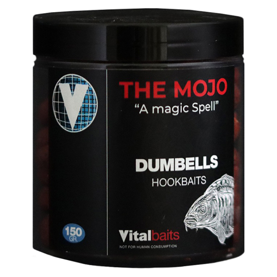 Vital Baits The Mojo Dumbells 10mm 150 g ryhmässä Vieheet / Boiliet, Hook-syötit & Mäski / Boiliet @ Sportfiskeprylar.se (16-0003)