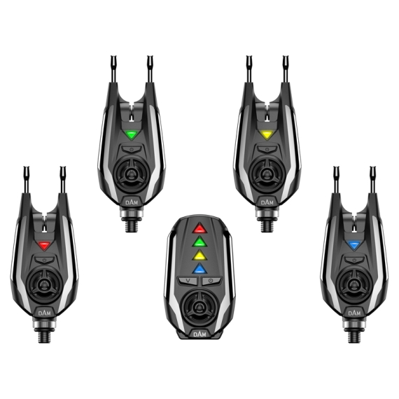 DAM TFX Alarm Set 4+1 ryhmässä Työkalut ja tarvikkeet / Puremahälytykset ja indikaattorit / Tärpinilmaisimet @ Sportfiskeprylar.se (1604061)