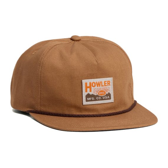 Howler Bro\'s Unstructured Snapback Hats HB Manufacturing Co. - Brown Oxford ryhmässä Vaatteet ja kengät / Lippalakit ja päähineet / Lippikset @ Sportfiskeprylar.se (160525F-HBM)
