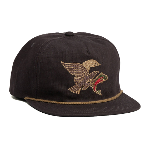 Howler Bro\'s Unstructured Snapback Hats Osprey Prey - Black Twill ryhmässä Vaatteet ja kengät / Lippalakit ja päähineet / Lippikset @ Sportfiskeprylar.se (160525F-OSP)