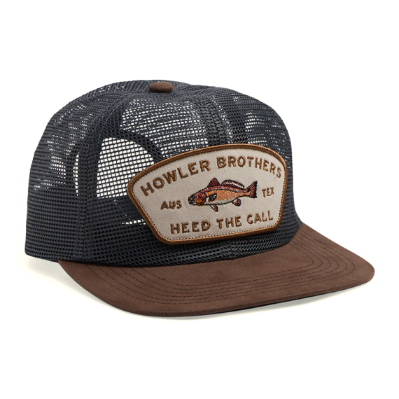 Howler Bros Unstructured Snapback Hats Feedstore - Redfish Brown/Grey ryhmässä Vaatteet ja kengät / Lippalakit ja päähineet / Lippikset @ Sportfiskeprylar.se (160526S-RED)