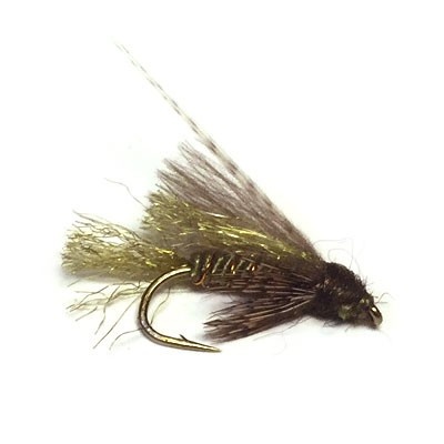 CDC Caddis Emerger Olive # 14 ryhmässä Vieheet / Perhot / Pintaperhot @ Sportfiskeprylar.se (16058-OLIVE-14)