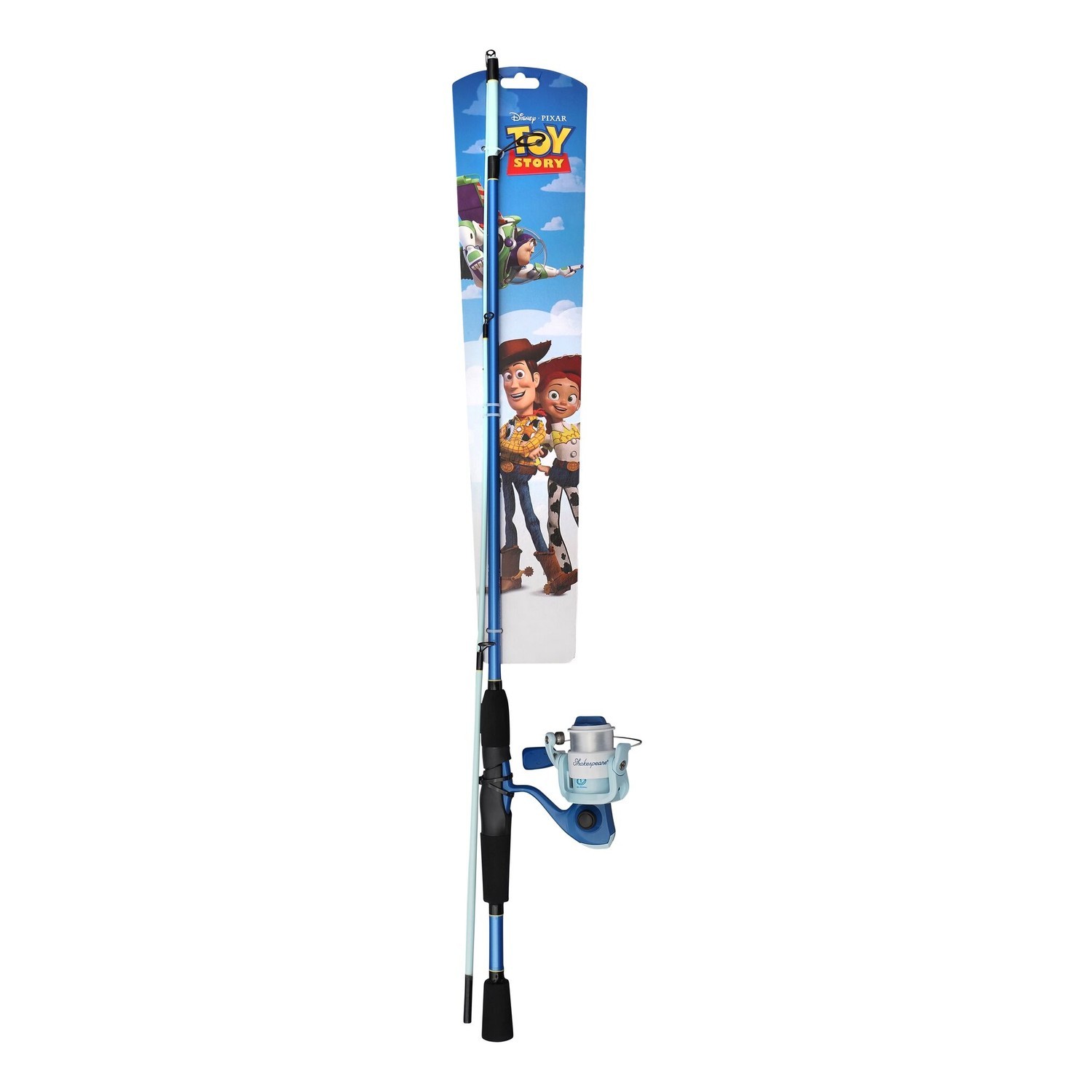 Shakespeare Disney Toy Story Spin Combo 6\' 5-20g 2sec ryhmässä Kalastussetit / Virvelisetit / Allround Avokelasetti @ Sportfiskeprylar.se (1610329)