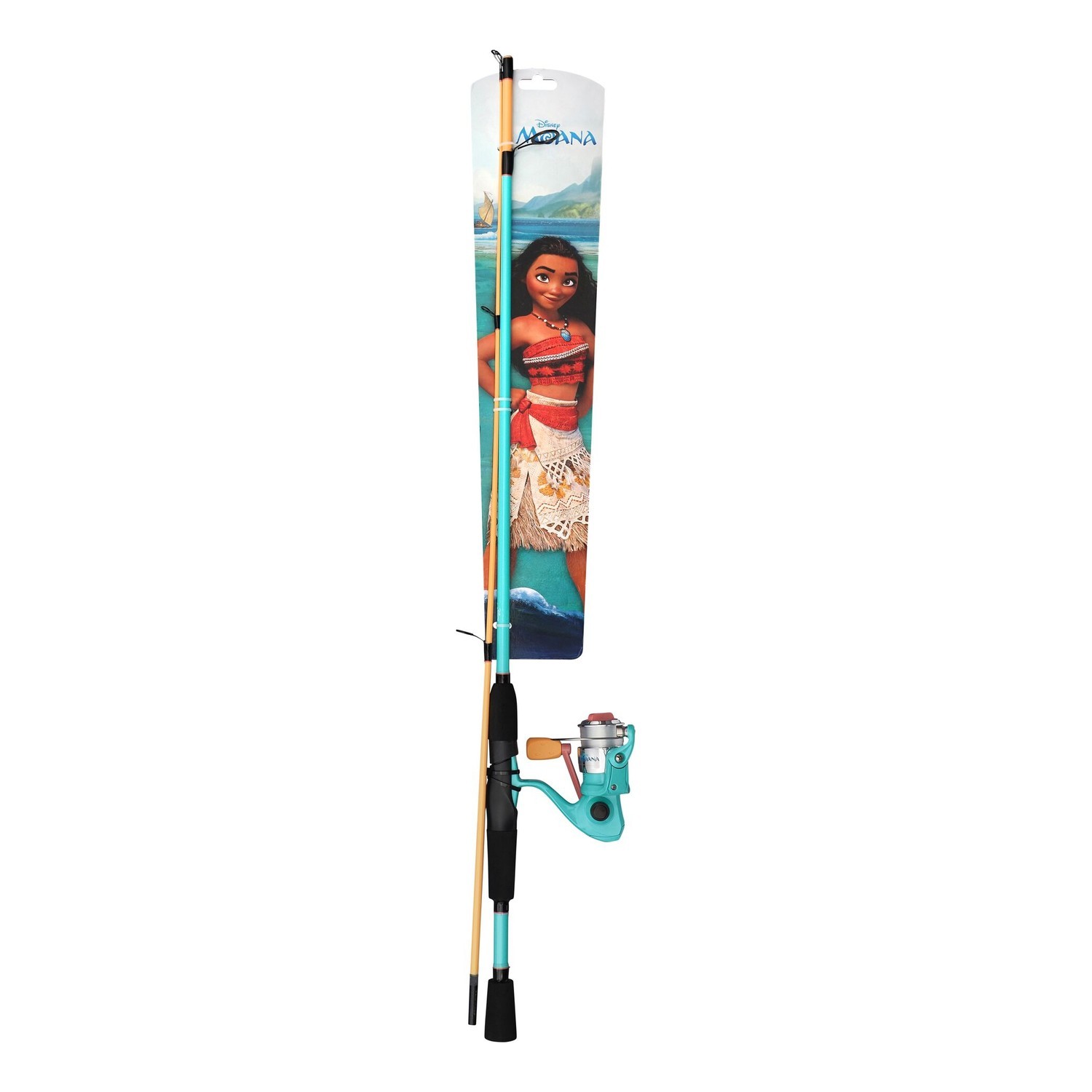 Shakespeare Disney moana Spin Combo - 6\' 5-20g 2sec ryhmässä Kalastussetit / Virvelisetit / Allround Avokelasetti @ Sportfiskeprylar.se (1610331)