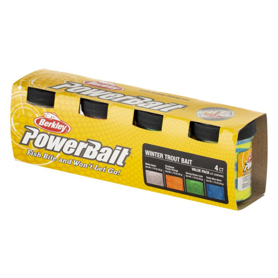 Berkley Powerbait Trout Dough Seasons 4-Pack ryhmässä Vieheet / Boiliet, Hook-syötit & Mäski / Tahnat & taimentaikinat @ Sportfiskeprylar.se (1633610r)