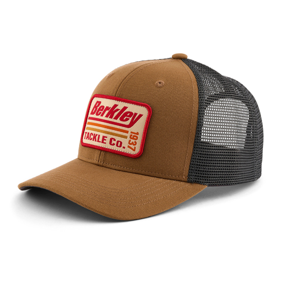 Berkley Berkley Striper Trucker Cap - Olive/Khaki ryhmässä Vaatteet ja kengät / Lippalakit ja päähineet / Lippikset / Trucker lippikset @ Sportfiskeprylar.se (1639994)