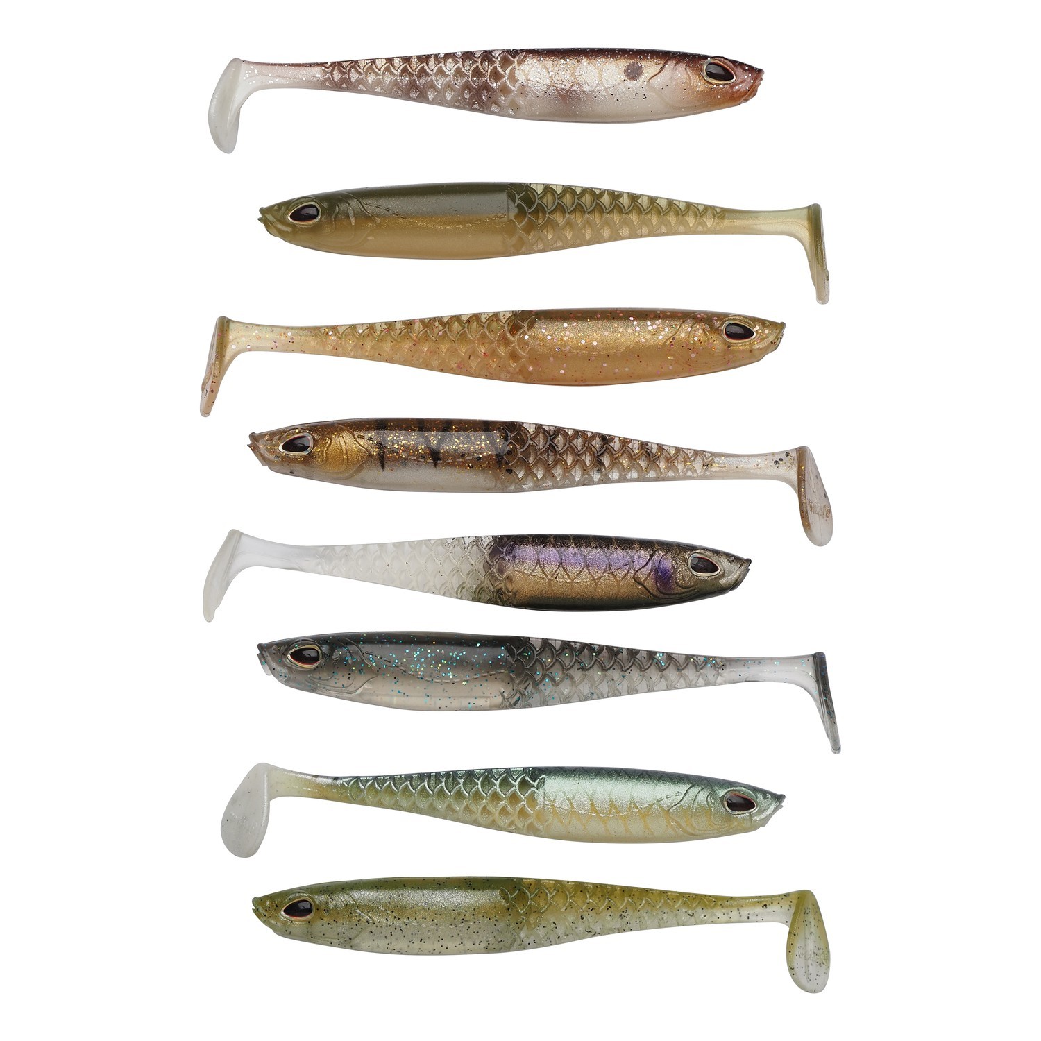 Berkley Cullshad Slim Mixpack ryhmässä Vieheet / Jigit ja keinosyötit / Ahven- ja kuhajigit @ Sportfiskeprylar.se (1640566r)