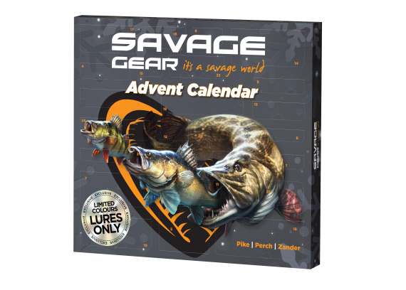 Savage Gear Advent Calendar Predator 2025 ryhmässä Muut / Lahjat Ja Lahjaoppaat / Joulukalenterit @ Sportfiskeprylar.se (1642091)