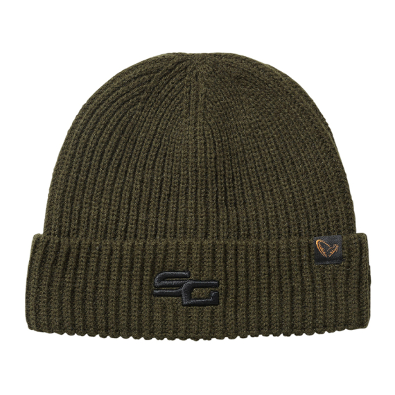 Savage Gear Wool Mix Beanie - Green ryhmässä Vaatteet ja kengät / Lippalakit ja päähineet / Lakit & pipot @ Sportfiskeprylar.se (1642625)