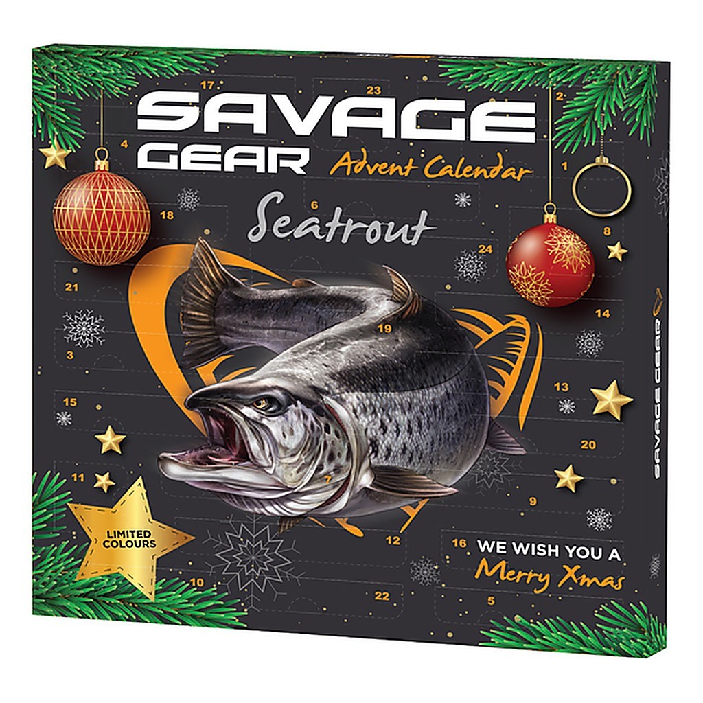 Savage Gear Seatrout Calendar ryhmässä Muut / Lahjat Ja Lahjaoppaat / Joulukalenterit @ Sportfiskeprylar.se (1656127)
