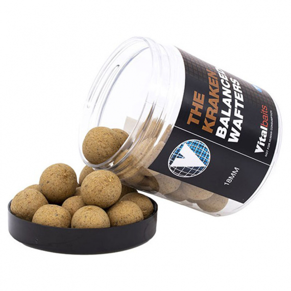 Vital Baits The Kraken Wafters 100g ryhmässä Vieheet / Boiliet, Hook-syötit & Mäski / Pop up -syötit @ Sportfiskeprylar.se (17-0001r)