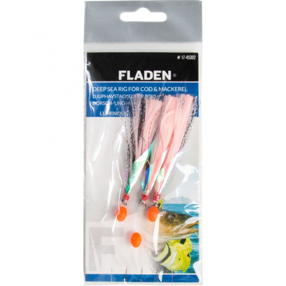 Fladen Luminous Silk Hooks ryhmässä Vieheet / Merikalastussyötit / Houkutinrigit & jäämeririgit @ Sportfiskeprylar.se (17-45101r)