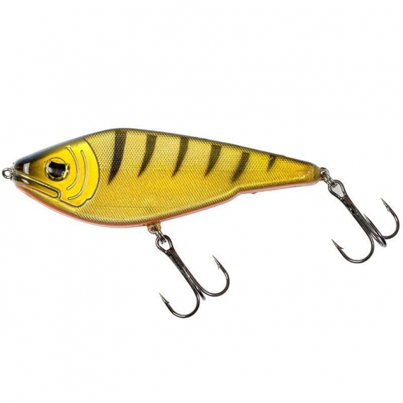 Fladen Predator Jerk 50g, 12cm - Golden Tiger ryhmässä Vieheet / Jerkit @ Sportfiskeprylar.se (18-111205)