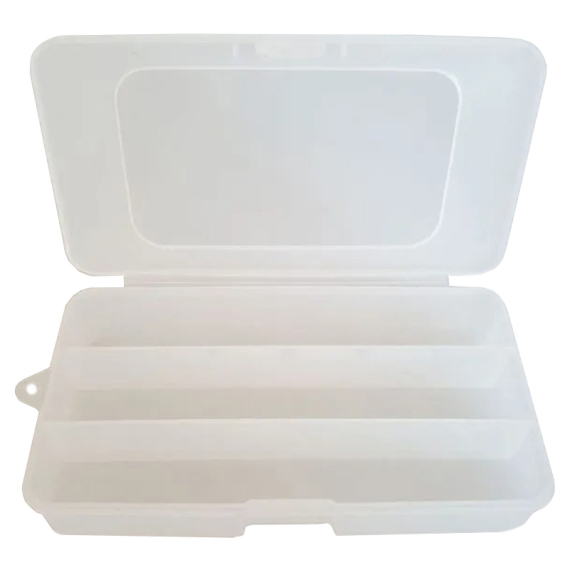 Baitbox clear 3 Compartments 110x200mm ryhmässä Säilytys / Rasiat ja laatikot / Viehelaatikot @ Sportfiskeprylar.se (1923)
