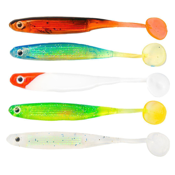 Fladen Glimmer Shimmer 10cm ryhmässä Kalastusmenetelmät / Heittokalastus / Uistimet / vieheet / Jigit & pehmeät uistimet / Ahven heittojigit & Kuha heittojigit @ Sportfiskeprylar.se (20-13601r)