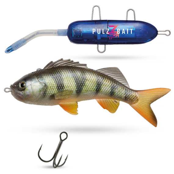 Pulz Bait Starter Kit Perch, 15cm ryhmässä Vieheet / Pulz Bait @ Sportfiskeprylar.se (2000-07r)