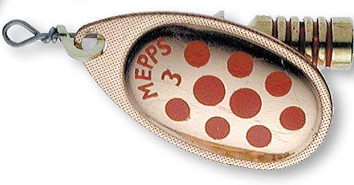 Mepps Aglia med prickar ryhmässä Vieheet / Lippauistimet @ Sportfiskeprylar.se (20046909r)