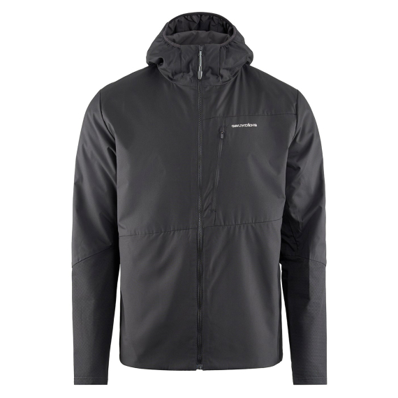 Grundéns Turbulence Hybrid Hoodie Black ryhmässä Vaatteet ja kengät / Vaatetus / Villapaidat / Hupparit @ Sportfiskeprylar.se (20065-001-0014r)