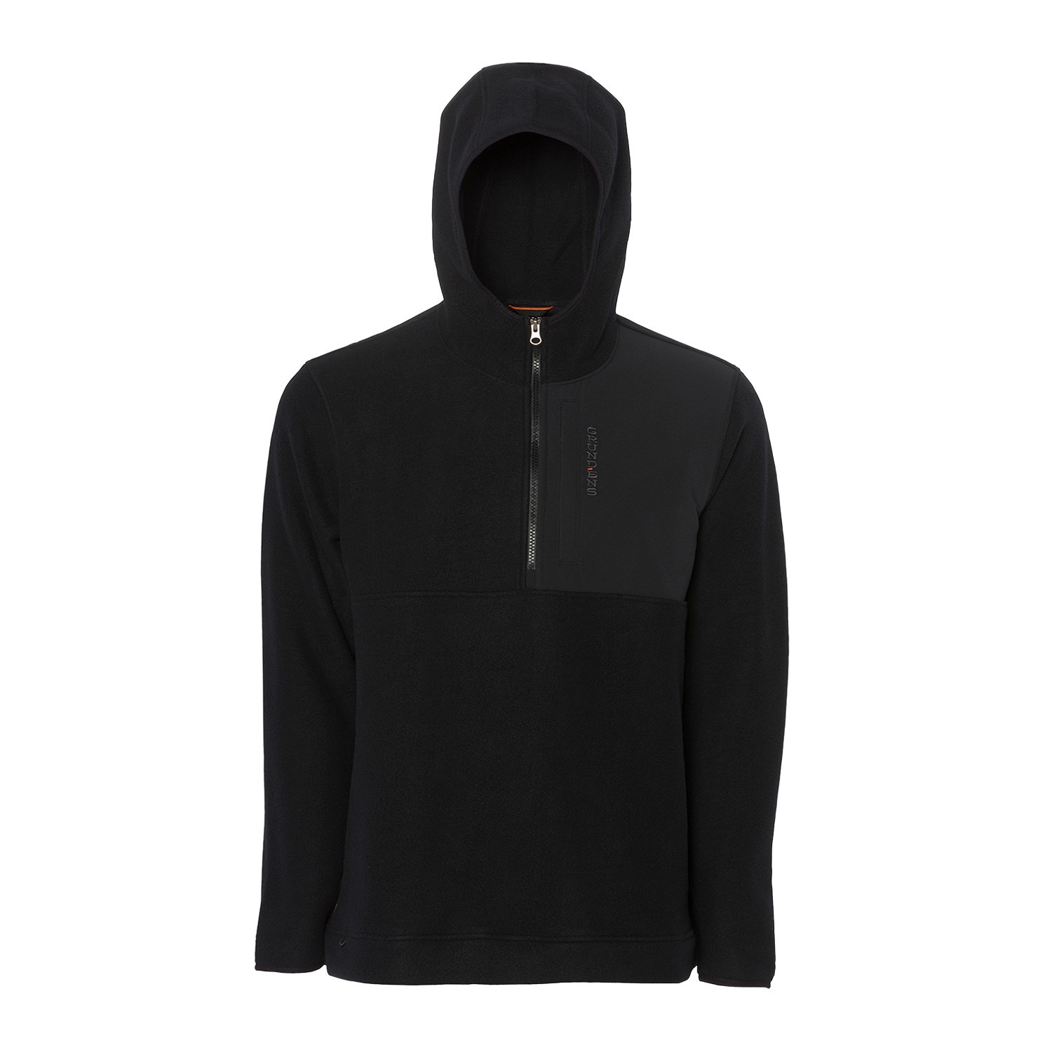 Grundéns Bering Sea Hoodie Black ryhmässä Vaatteet ja kengät / Vaatetus / Villapaidat / Fleecepaidat @ Sportfiskeprylar.se (20072-001-0013r)