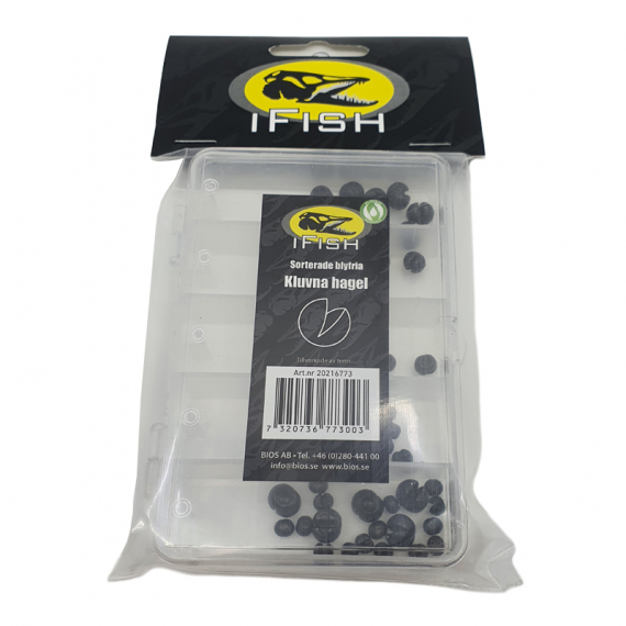 IFISH Kluvna hagel Blyfri ryhmässä Koukut & Tarvikkeet / Syvääjät ja painot / Painolajitelmat @ Sportfiskeprylar.se (20216773)