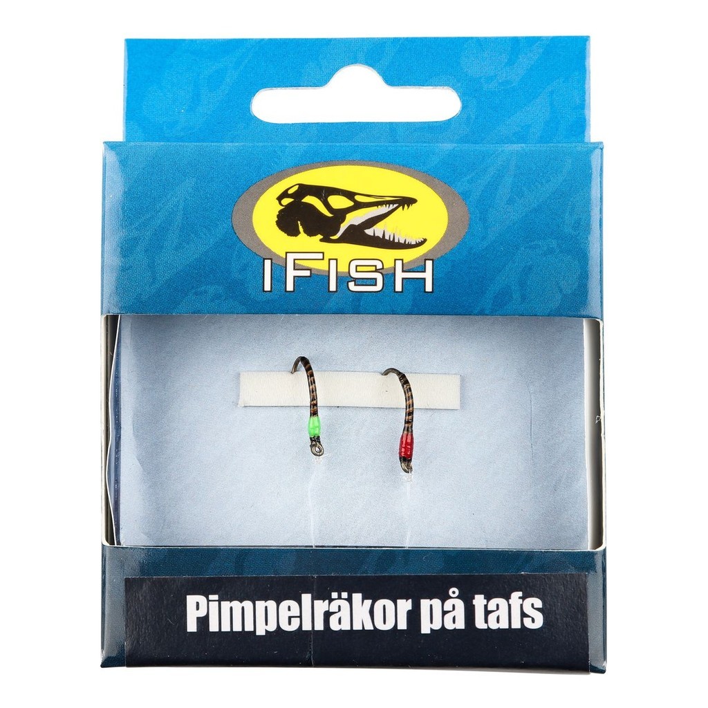 IFISH Ice Shrimp on leader 2-pcs ryhmässä Vieheet / Pilkkivieheet / Otusjigit pilkki @ Sportfiskeprylar.se (20241574)