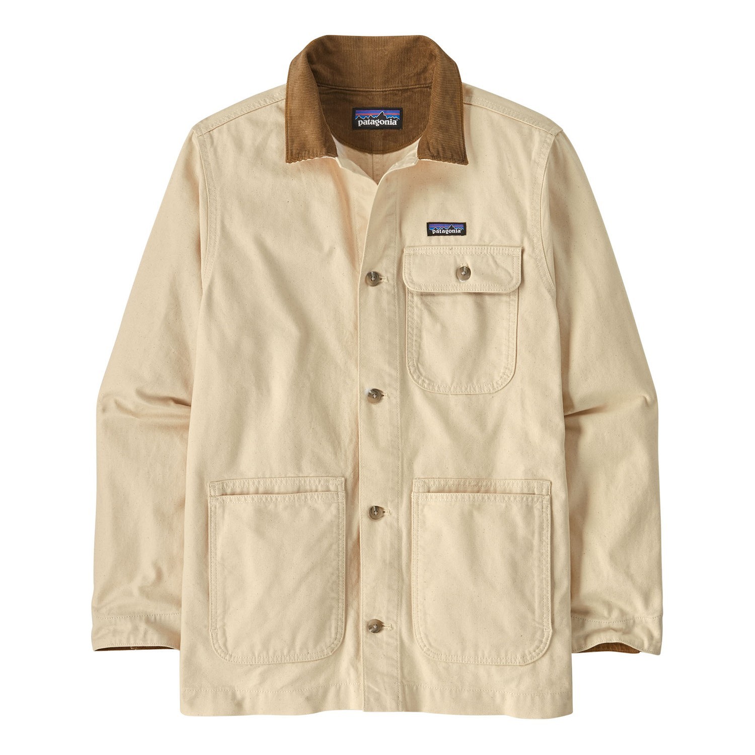 Patagonia M\'s Point Reyes Canvas Jacket Undyed Natural ryhmässä Vaatteet ja kengät / Vaatetus / Takit / Kuoritakit @ Sportfiskeprylar.se (20250-UDNL-Sr)