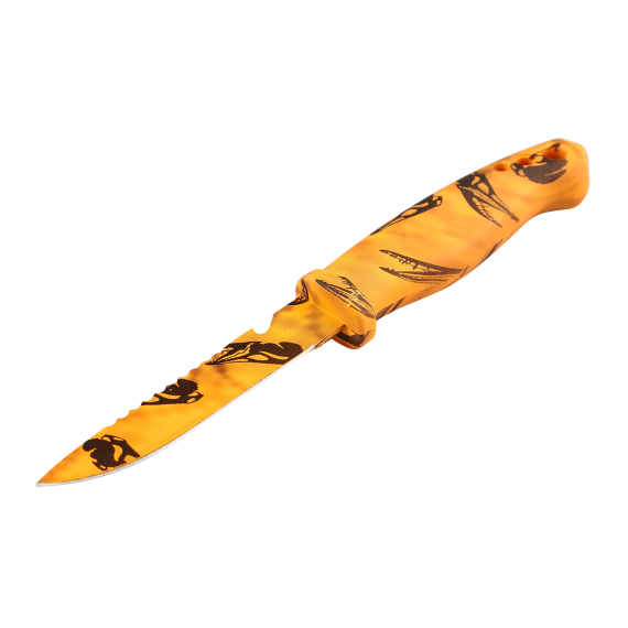 IFISH Allround Knife - Orange Scull - Työkalut ja tarvikkeet Puukot & kirveet Puukot