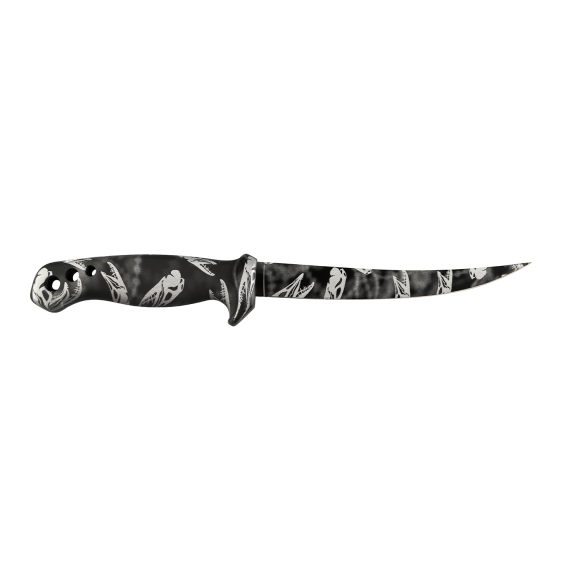 IFISH Filet Knife Black Scull ryhmässä Työkalut ja tarvikkeet / Puukot & kirveet / Puukot / Fileerausveitset @ Sportfiskeprylar.se (20266387r)