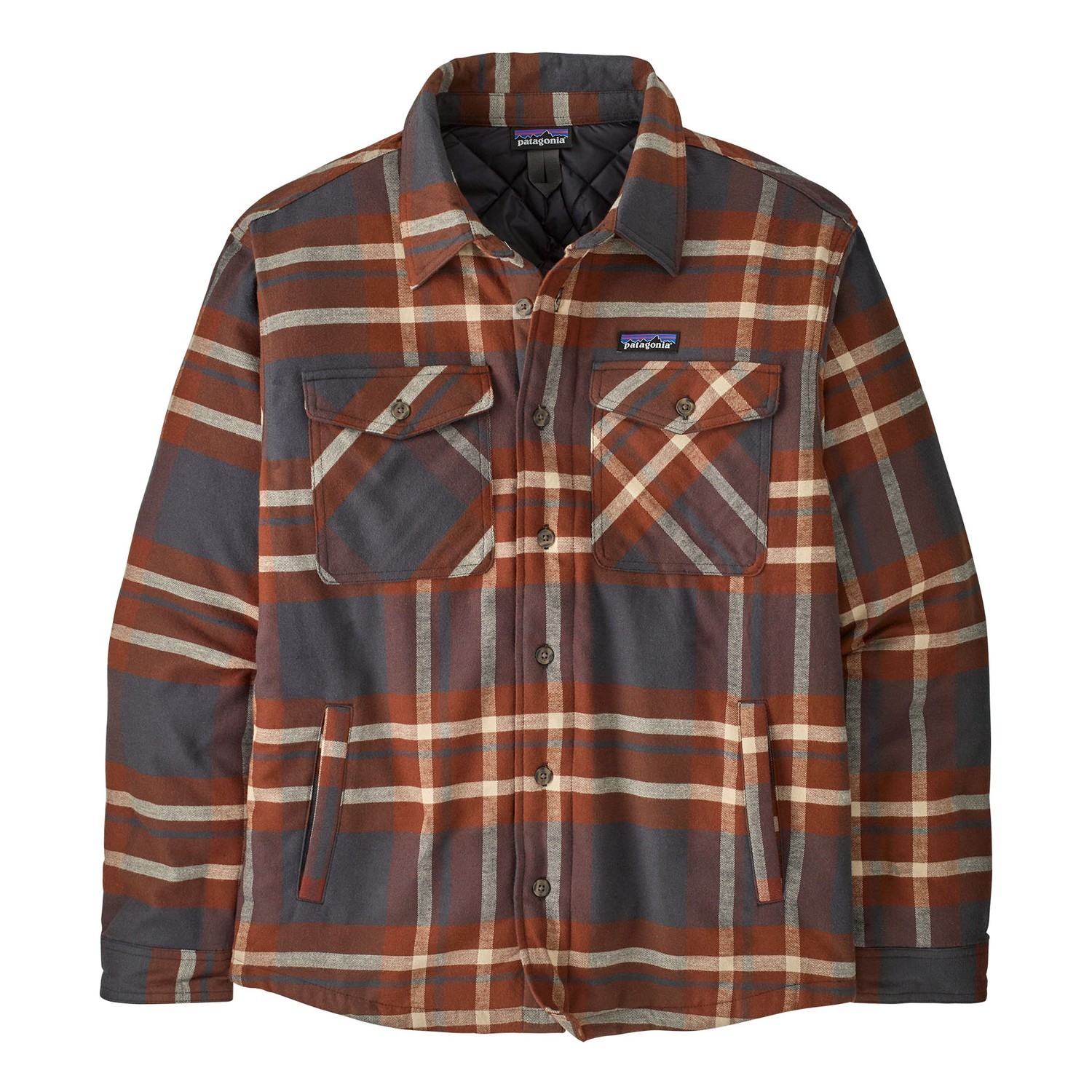 Patagonia M\'s LW Insulated Fjord Flannel Shirt AIBL ryhmässä Vaatteet ja kengät / Vaatetus / Takit / Kuoritakit @ Sportfiskeprylar.se (20386-AIBL-Sr)