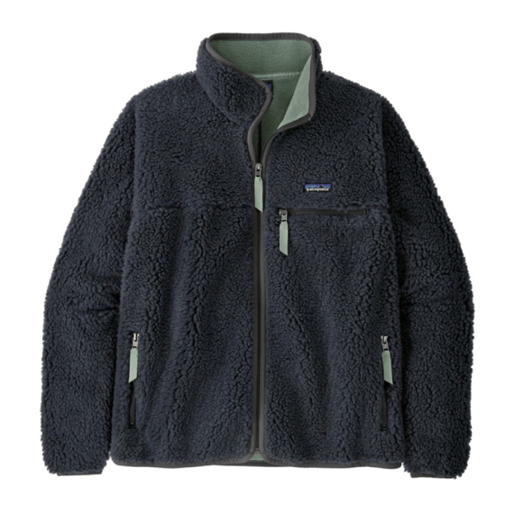 Patagonia Natural Blend Retro Cardigan Ink Black ryhmässä Vaatteet ja kengät / Vaatetus / Takit / Fleecetakit @ Sportfiskeprylar.se (20535-INBK-XSr)