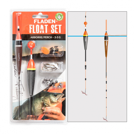 Fladen Float Fishing Perch ryhmässä Koukut & Tarvikkeet / Kohot / Predator kohot @ Sportfiskeprylar.se (21-126)