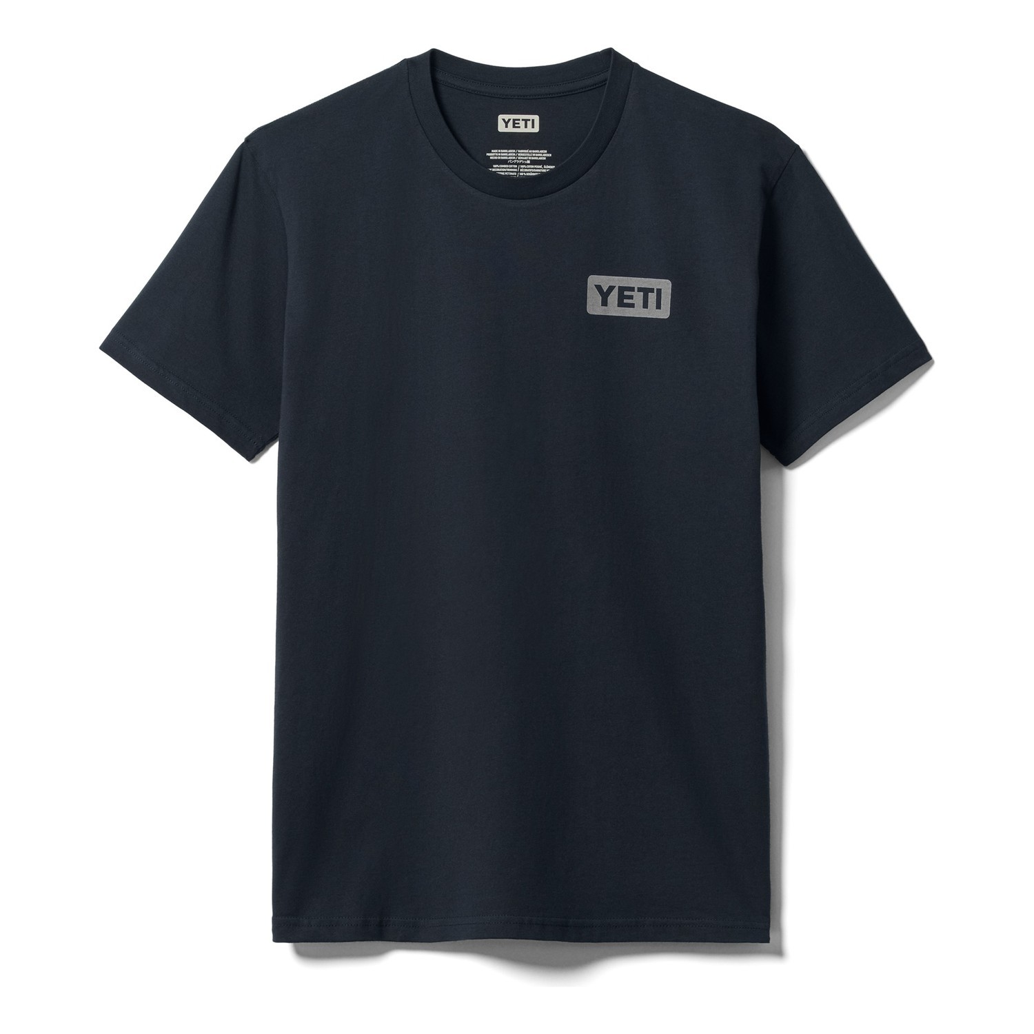 Yeti Lchest Logobadge SST T-Shirt, Navy ryhmässä Vaatteet ja kengät / Vaatetus / T-paidat @ Sportfiskeprylar.se (21023009166r)
