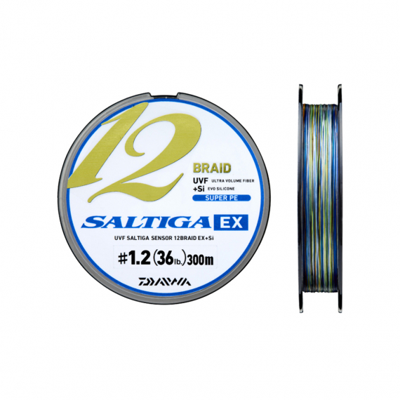 Daiwa Saltiga 12 Braid 0.35mm 300m MC ryhmässä Siimat / Kuitusiimat @ Sportfiskeprylar.se (210579)