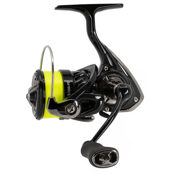 Daiwa 20 Ninja LT 4000 Pitch Black incl. J-Braid Yellow 0,25mm ryhmässä Kelat / Avokelat @ Sportfiskeprylar.se (217659)