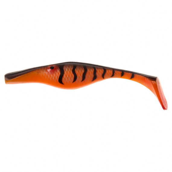 Zalt Shad 21cm - Orange Tiger ryhmässä Uistimet / vieheet / Softbaits / Kumikalat / Hauki softbaits @ Sportfiskeprylar.se (2216107)