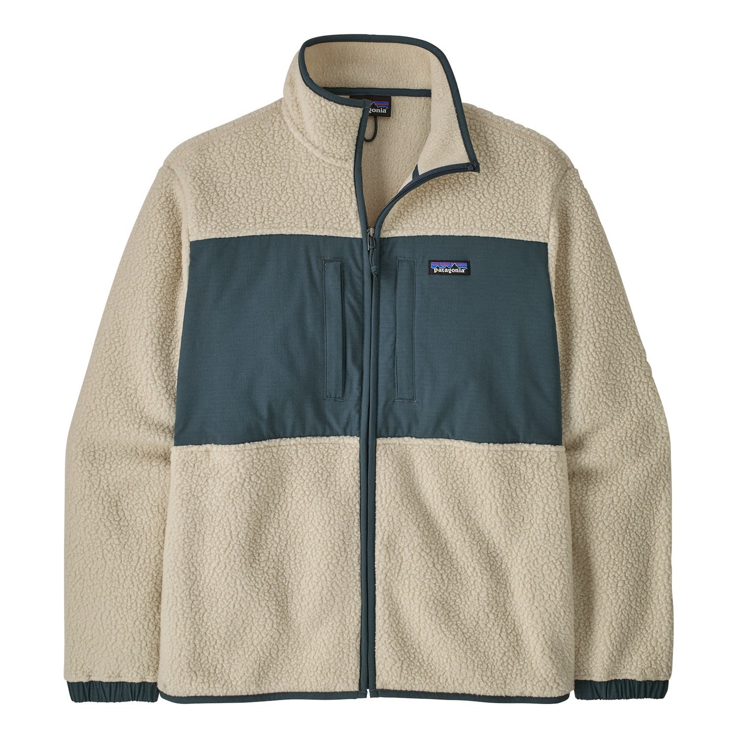 Patagonia M\'s Retro Pile Patch Jacket PLCN ryhmässä Vaatteet ja kengät / Vaatetus / Takit / Fleecetakit @ Sportfiskeprylar.se (22780-PLCN-Sr)