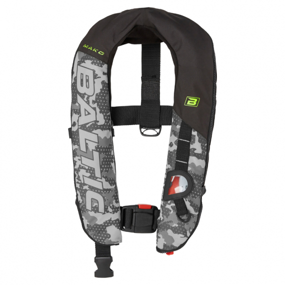 Baltic Mako Automatic Grey 40-150kg ryhmässä Vaatteet ja kengät / Kelluva vaatetus / Pelastusliivit / Paukkuliivit @ Sportfiskeprylar.se (229-1572-000-1)