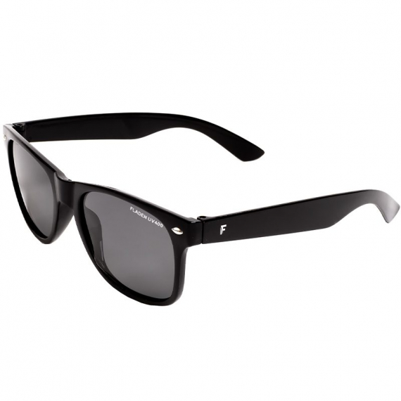 Fladen Polarized Sunglasses Day Black Frame Grey Lens ryhmässä Vaatteet ja kengät / Silmälasit / Polaroidut aurinkolasit @ Sportfiskeprylar.se (23-01011)