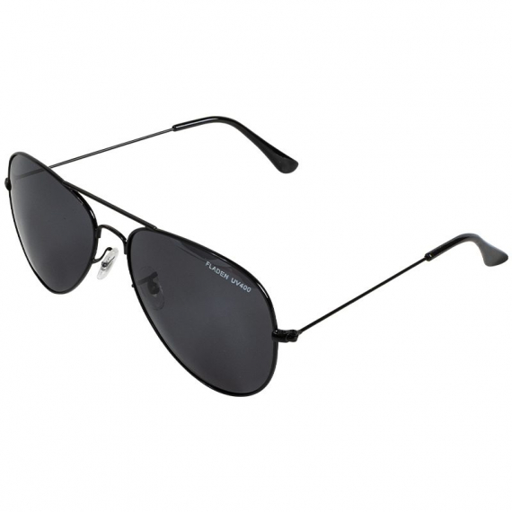Fladen Polarized Sunglasses Focus Black Frame Grey Lens ryhmässä Vaatteet ja kengät / Silmälasit / Polaroidut aurinkolasit @ Sportfiskeprylar.se (23-01021)