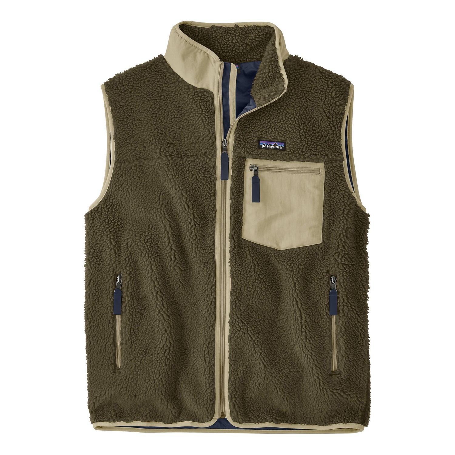Patagonia M\'s Classic Retro-X Vest BSNG ryhmässä Vaatteet ja kengät / Vaatetus / Liivit / Arkiliivit @ Sportfiskeprylar.se (23049-BSNG-Sr)