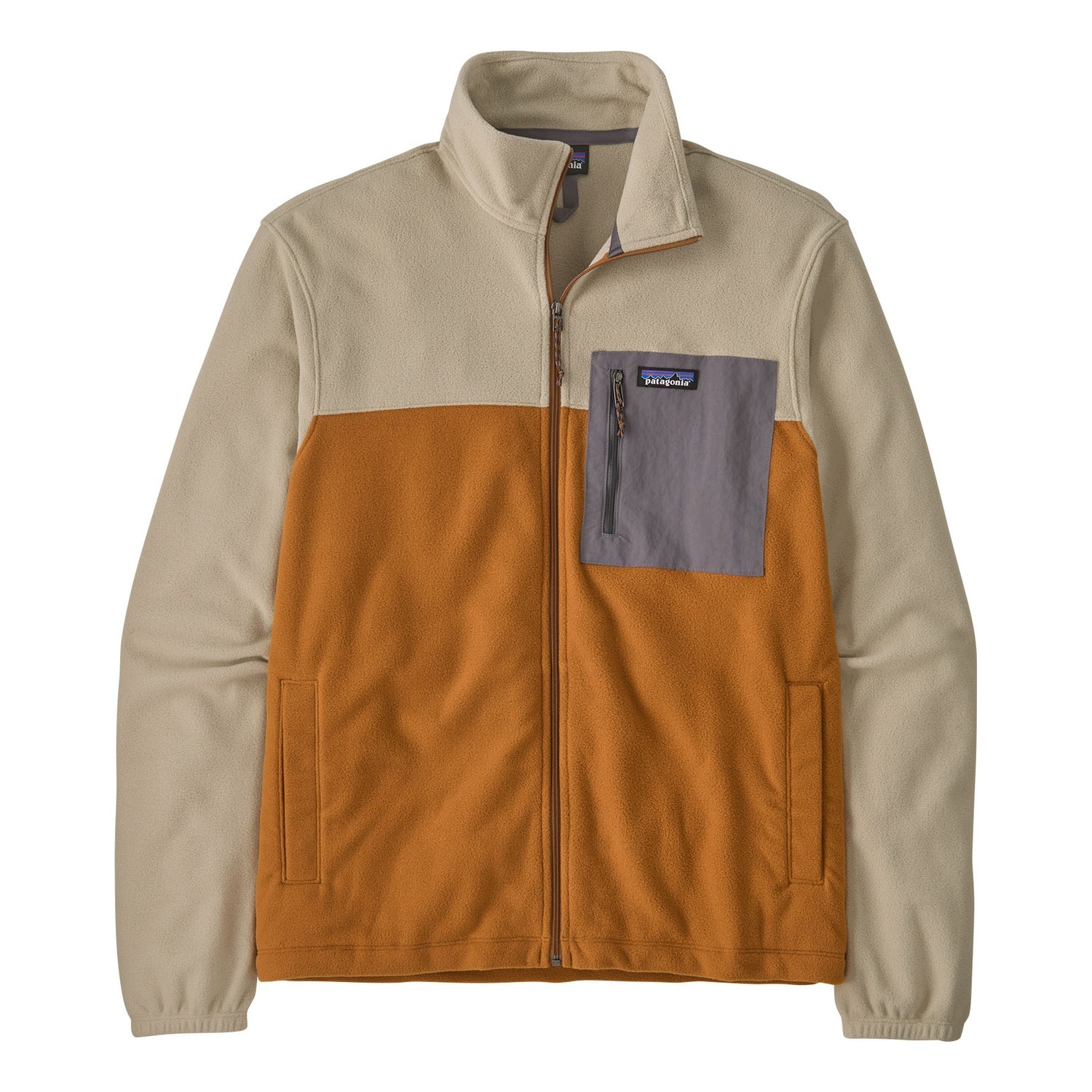 Patagonia M\'s Micro D Patch Pocket Jacket CIBN ryhmässä Vaatteet ja kengät / Vaatetus / Takit / Fleecetakit @ Sportfiskeprylar.se (23235-CIBN-Sr)