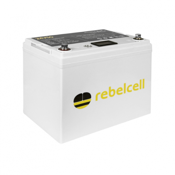 Rebelcell 24V50 Li-ion Battery (1,25 kWh) ryhmässä Veneilyelektroniikka & veneily / Akut & Laturit / Akut / Lithiumakut @ Sportfiskeprylar.se (24050REUA1A)